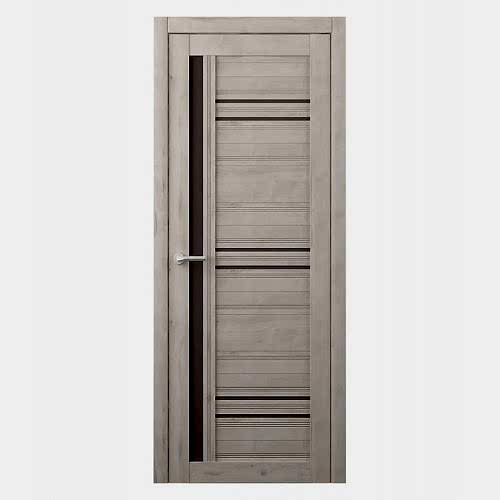 Дверь межкомнатная НЕВАДА, SOFT TOUCH Кремовый (ст. Бронза)